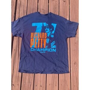 Richard Petty NASCAR Champion‎ T-Shirt The King 43 Racing Graphic Tee XL